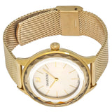  Shop Authentic Swarovski Octea Nova Silver Dial Gold Mesh Bracelet Watch for Women - 5430417 - Luxxuri