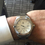  Shop Authentic Tag Heuer Aquaracer White Dial Watch for Men - WAY1111.BA0928 - Luxxuri