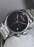  Shop Authentic Calvin Klein City Chronograph Black Dial Silver Steel Strap Watch for Men - K2G27141 - Luxxuri