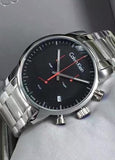  Shop Authentic Calvin Klein City Chronograph Black Dial Silver Steel Strap Watch for Men - K2G27141 - Luxxuri