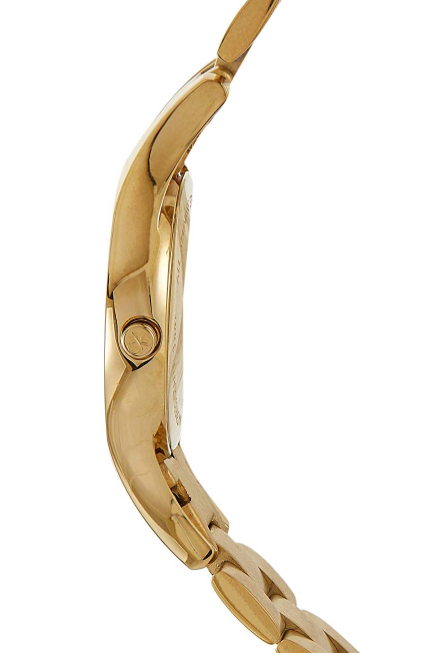  Shop Authentic Calvin Klein Simplicity White Dial Gold Steel Strap Watch for Women - K4323212 - Luxxuri