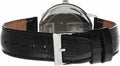  Shop Authentic Guess Wafer Analog Black Dial Black Leather Strap Watch For Men - W70016G1 - Luxxuri