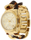  Shop Authentic Michael Kors Runway Gold Dial Two Tone Steel Strap Watch for Women - MK4222 - Luxxuri