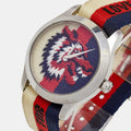  Shop Authentic Gucci G Timeless Quartz White Red Blue Dial Multicolored NATO Strap Watch For Men - YA1264059 - Luxxuri