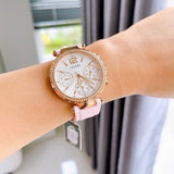  Shop Authentic Guess Solstice Diamonds White Dial Pink Rubber Strap Watch For Women - GW0113L4 - Luxxuri