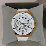  Shop Authentic Guess Athena White Dial White Rubber Strap Watch For Women - GW0030L3 - Luxxuri