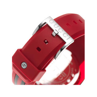  Shop Authentic Gucci Sync XXL Quartz Red Dial Red Rubber Strap Unisex Watch -  YA137103 - Luxxuri