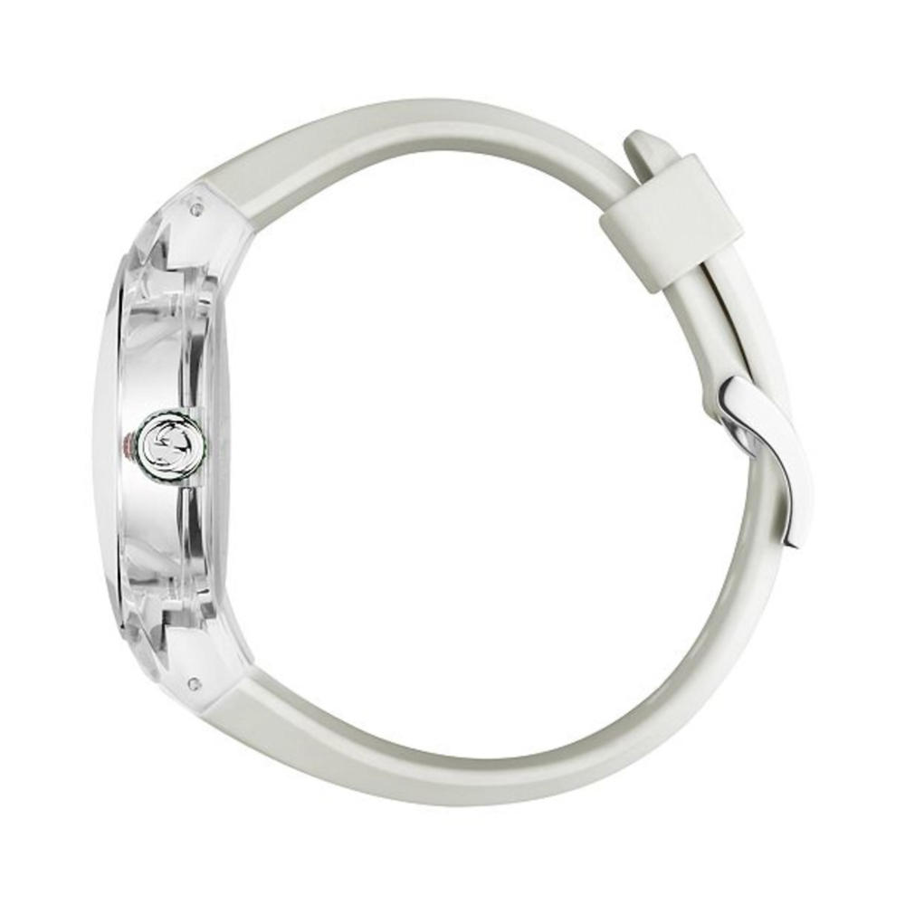  Shop Authentic Gucci SYNC XXL White Dial White Rubber Strap Watch For Men - YA137102 - Luxxuri