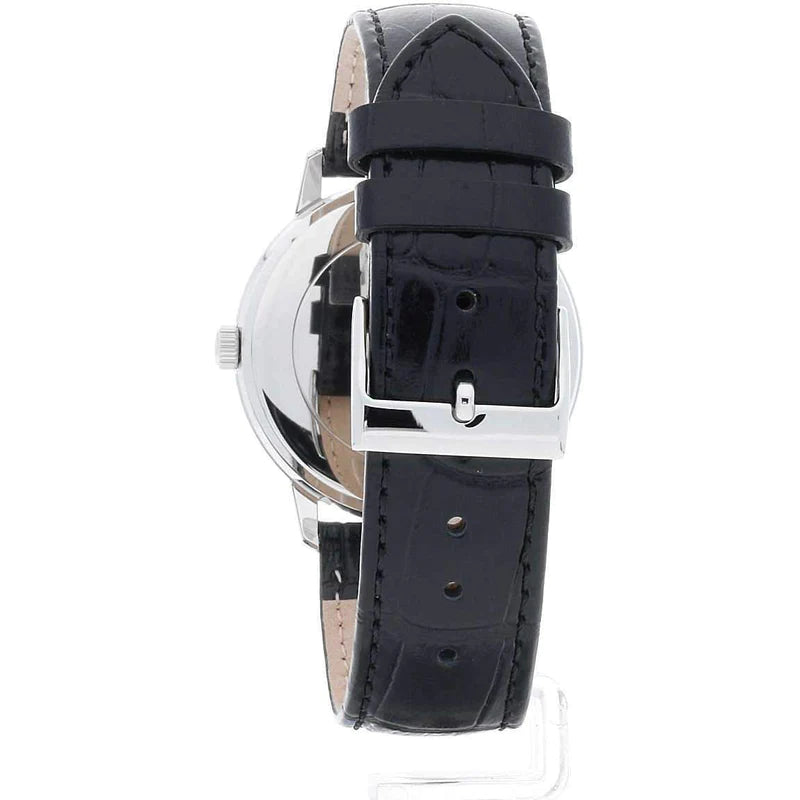  Shop Authentic Guess Wafer Analog Black Dial Black Leather Strap Watch For Men - W70016G1 - Luxxuri