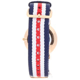  Shop Authentic Daniel Wellington Classic Canterbury White Dial Two Tone NATO Strap Watch For Women - DW00100030 - Luxxuri
