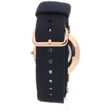  Shop Authentic Daniel Wellington Classic Cornwall Black Dial Black NATO Strap Watch For Women - DW00100150 - Luxxuri