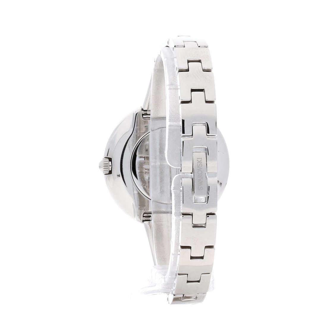  Shop Authentic Swarovski Crystalline Pure Silver Dial Silver Steel Strap Watch for Women - 5269256 - Luxxuri