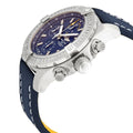  Shop Authentic Breitling Avenger Chronograph 45mm Blue Dial Blue Calfskin Strap Watch for Men - A13317101C1X2 - Luxxuri
