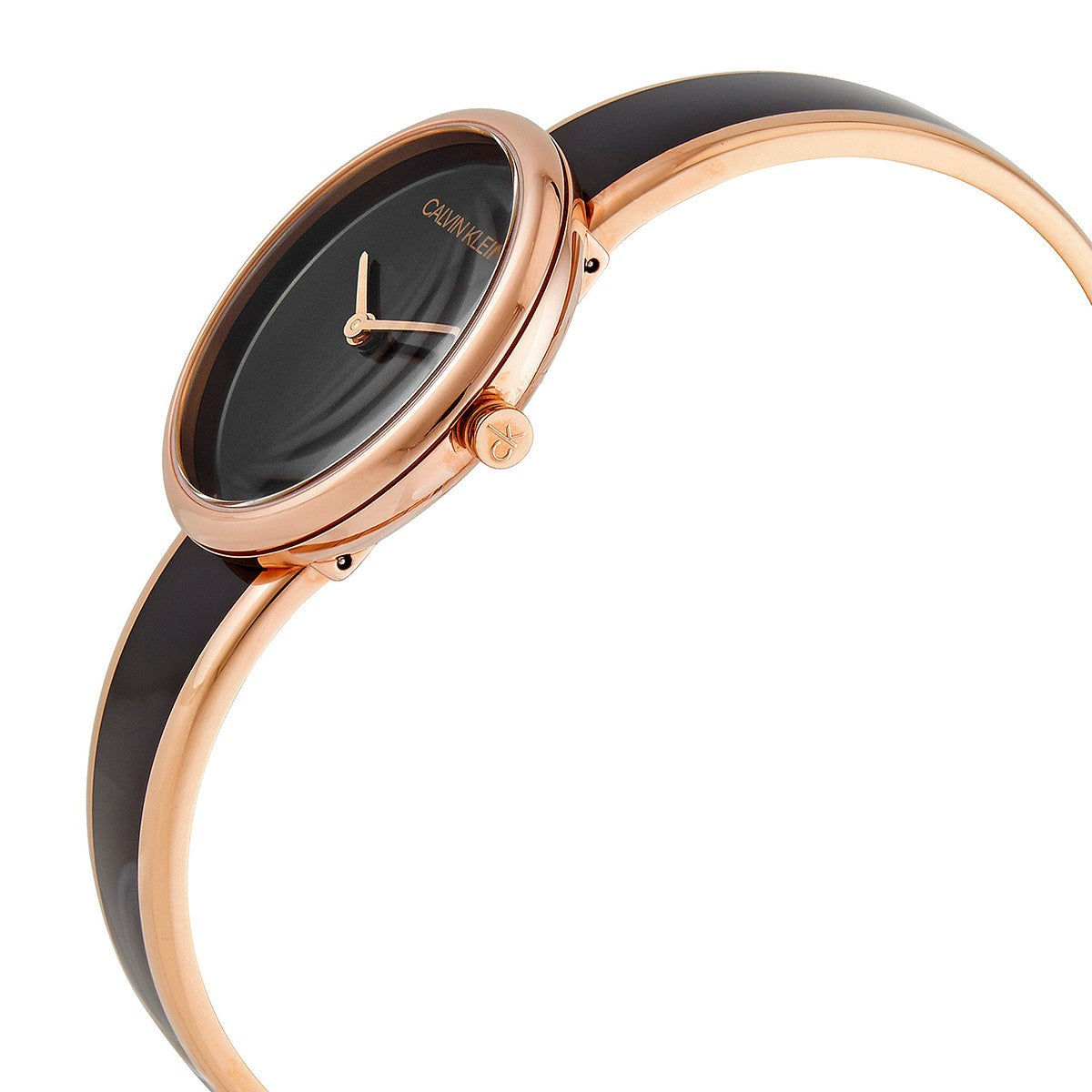  Shop Authentic Calvin Klein Seduce Black Dial Two Tone Steel Strap Watch for Women - K4E2N611 - Luxxuri
