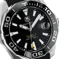  Shop Authentic Tag Heuer Aquaracer Calibre 5 Automatic Black Dial Black Rubber Strap Watch for Men -  WAY211A.FT6151 - Luxxuri