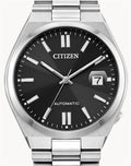  Shop Authentic Citizen Tsuyosa Automatic Black Dial Silver Steel Strap Watch For Men - NJ0150-56E - Luxxuri