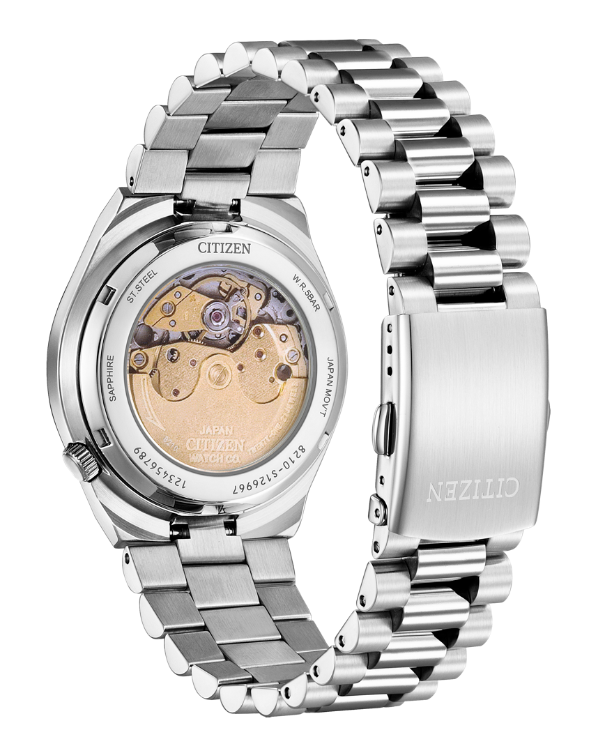  Shop Authentic Citizen Tsuyosa Automatic Dark Blue Dial Silver Steel Strap Watch For Men - NJ0151-88L - Luxxuri