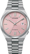  Shop Authentic Citizen x Pantone Automatic Dreamy Pink Dial Silver Steel Strap Watch For Men - NJ0158-89X - Luxxuri