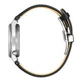  Shop Authentic Citizen Tsuyosa Automatic Grey Dial Black Leather Strap Watch for Men - NK5010-01H - Luxxuri