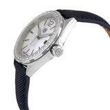  Shop Authentic Tag Heuer Formula 1 Quartz Diamonds Mother of Pearl Dial Blue Leather Strap Watch for Women - WBJ131A.FC8251 - Luxxuri