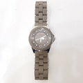 Marc Jacobs Pelly Grey Dial Grey Silicone Strap Watch for Women - MBM2539