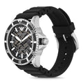  Shop Authentic Emporio Armani Meccanico Automatic Black Dial Black Silicone Strap Watch For Men - AR60062 - Luxxuri