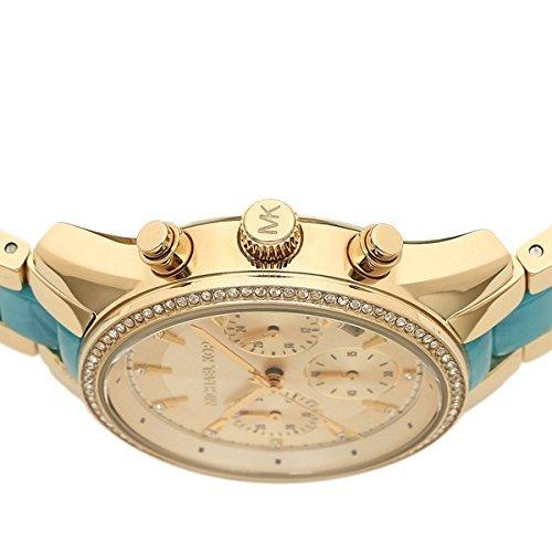  Shop Authentic Michael Kors Ritz Gold Dial Two Tone Steel Strap Watch for Women - MK6328 - Luxxuri