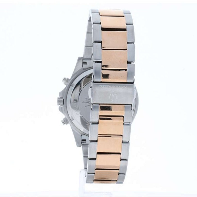  Shop Authentic Maserati SFIDA Chronograph Blue Dial Two Tone Steel Strap Watch For Men - R8873640012 - Luxxuri