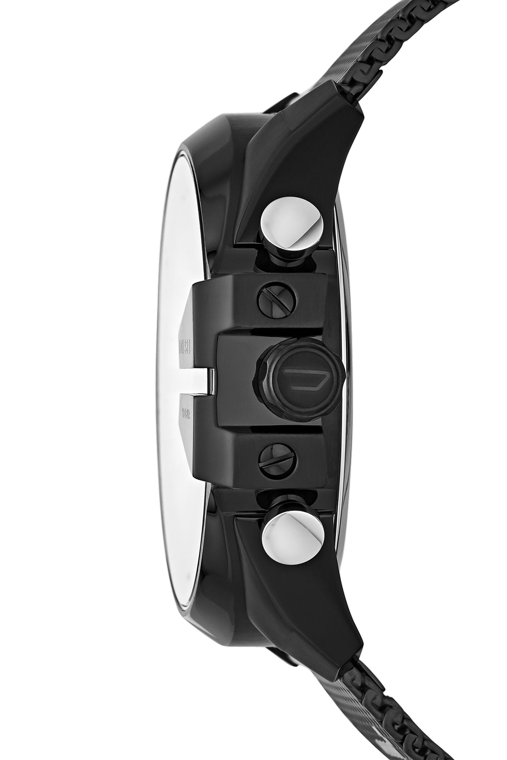  Shop Authentic Diesel Mega Chief Grey Dial Brown Leather Strap Watch For Men - DZ4463 - Luxxuri