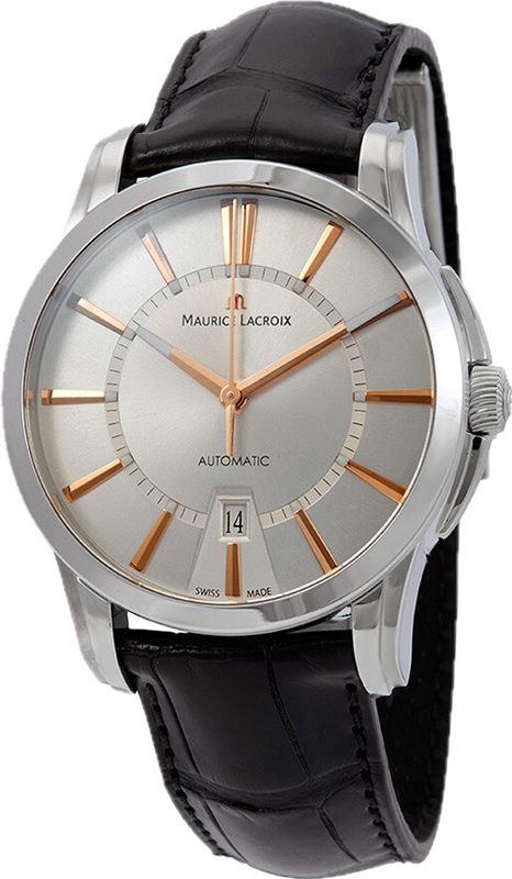  Shop Authentic Maurice Lacroix Pontos Silver Dial Black Leather Strap Watch For Men - PT6148-SS001-131 - Luxxuri