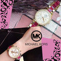  Shop Authentic Michael Kors Ritz Chronograph Gold Dial Two Tone Steel Strap Watch For Women - MK6517 - Luxxuri