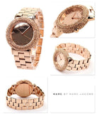  Shop Authentic Marc Jacobs Marci Crystals Rose Gold Dial Rose Gold Steel Strap Watch for Women - MBM3192 - Luxxuri