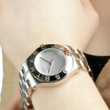  Shop Authentic Marc Jacobs Blade Chronograph Silver Dial Silver  Steel Strap Watch for Women - MBM3125 - Luxxuri