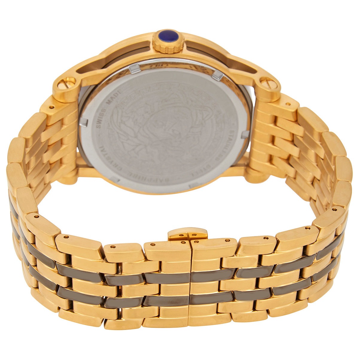  Shop Authentic Versace Palazzo Empire White Dial Two Tone Steel Strap Watch for Men - VERD00418 - Luxxuri