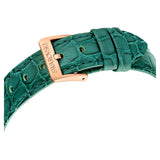  Shop Authentic Swarovski Octea Chrono Green Dial Green Leather Strap Watch for Women - 5672931 - Luxxuri
