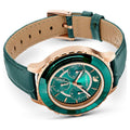  Shop Authentic Swarovski Octea Lux Chrono Emerald Green Dial Green Leather Strap Watch for Women - 5452498 - Luxxuri