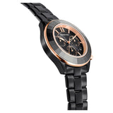 Shop Authentic Swarovski Octea Lux Sport Black Dial Black Steel Strap Unisex Watch - 5610472 - Luxxuri