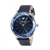  Shop Authentic Swarovski Octea Nova Blue Dial Blue Leather Strap Watch for Women - 5295349 - Luxxuri