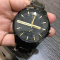  Shop Authentic Armani Exchange Hampton Chronograph Black Dial Black Steel Strap Watch For Men - AX2121 - Luxxuri