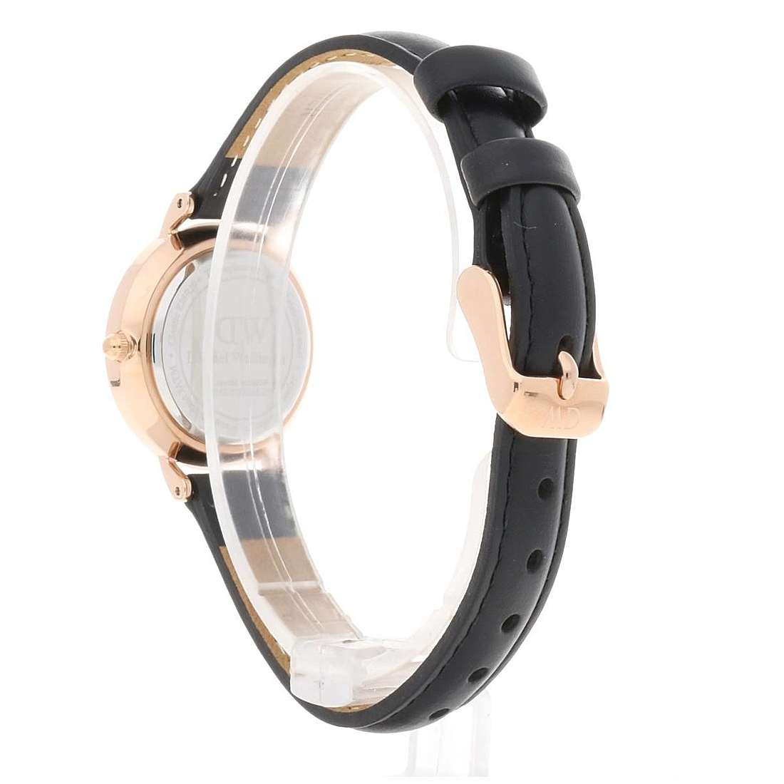  Shop Authentic Daniel Wellington Classic Petite Sheffield White Dial Black Leather Strap Watch For Women - DW00100230 - Luxxuri