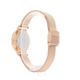  Shop Authentic Daniel Wellington Classic Melrose Black Dial Rose Gold Mesh Bracelet Watch For Women - DW00100161 - Luxxuri