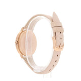  Shop Authentic Emporio Armani Kappa Rose Gold & White Dial Beige Nude Leather Strap Watch For Women - AR2510 - Luxxuri