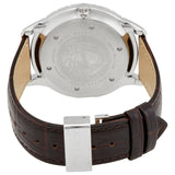  Shop Authentic Versace Univers White Dial Brown Leather Strap Watch for Men - VEBK00118 - Luxxuri
