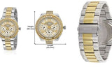  Shop Authentic Guess Viva Diamonds Silver Dial Two Tone Steel Strap Watch for Women - W0111L5 - Luxxuri