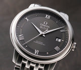  Shop Authentic Omega De Ville Prestige Co-Axial Automatic Grey Dial Silver Steel Strap Watch for Men - 424.10.40.20.06.001 - Luxxuri