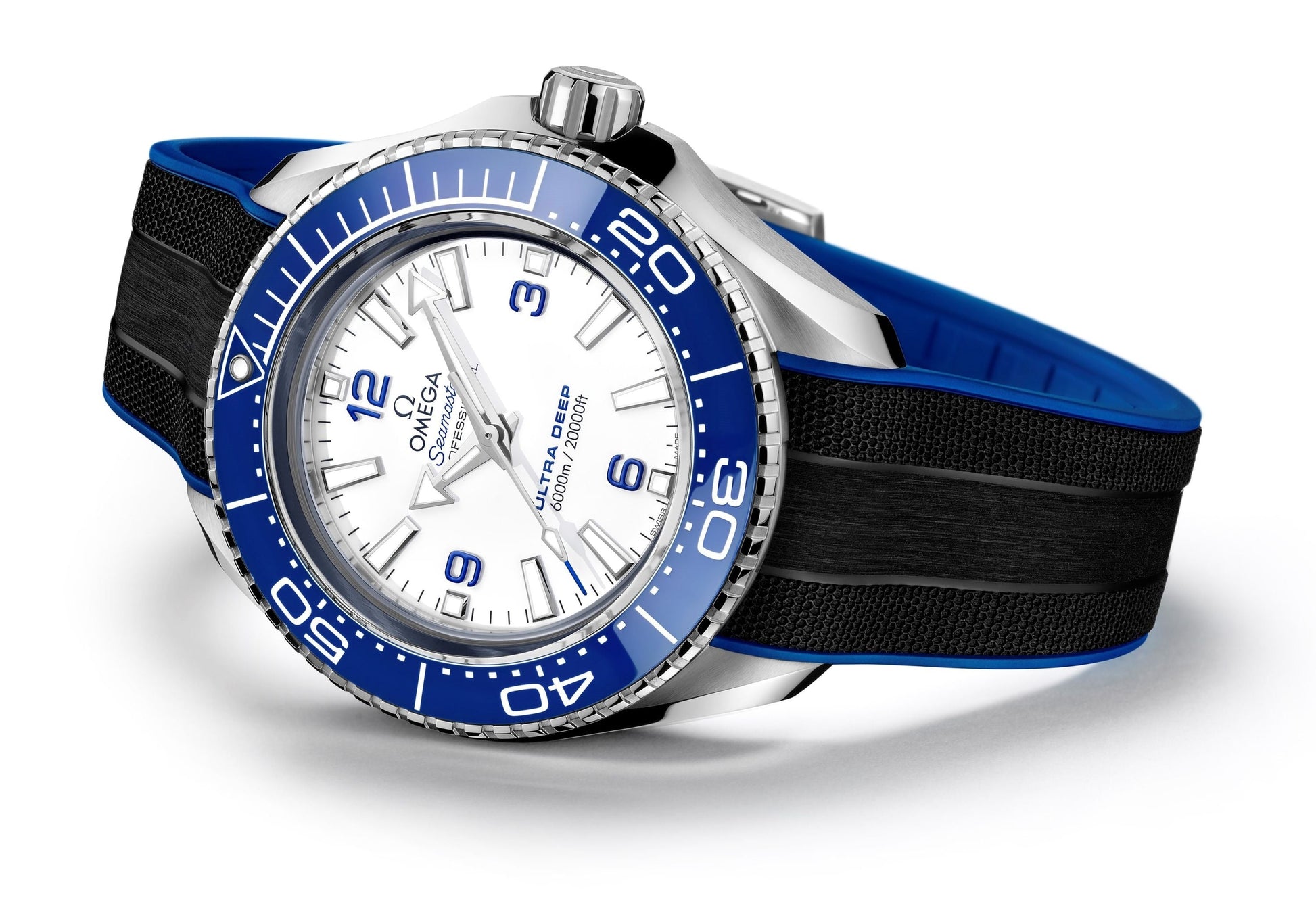  Shop Authentic Omega Planet Ocean 6000M Co Axial Master Chronometer 45.5mm White Dial Black Rubber Strap Watch for Men - 21532462104001 - Luxxuri