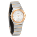 Omega Constellation Manhattan Mother of Pearl Dial Two Tone Steel Strap Watch for Women - 131.20.28.60.55.002