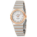 Omega Constellation Diamonds Mother of Pearl Dial Two Tone Steel Strap Watch for Women - 123.25.27.60.55.006
