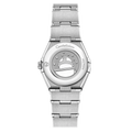 Omega Constellation Manhattan Quartz Diamonds Blue Dial Silver Steel Strap Watch for Women - 131.10.25.60.53.001