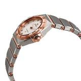  Shop Authentic Omega Constellation Manhattan Quartz Diamonds Mother of Pearl Dial Two Tone Steel Strap Watch for Women - 131.20.25.60.55.001 - Luxxuri